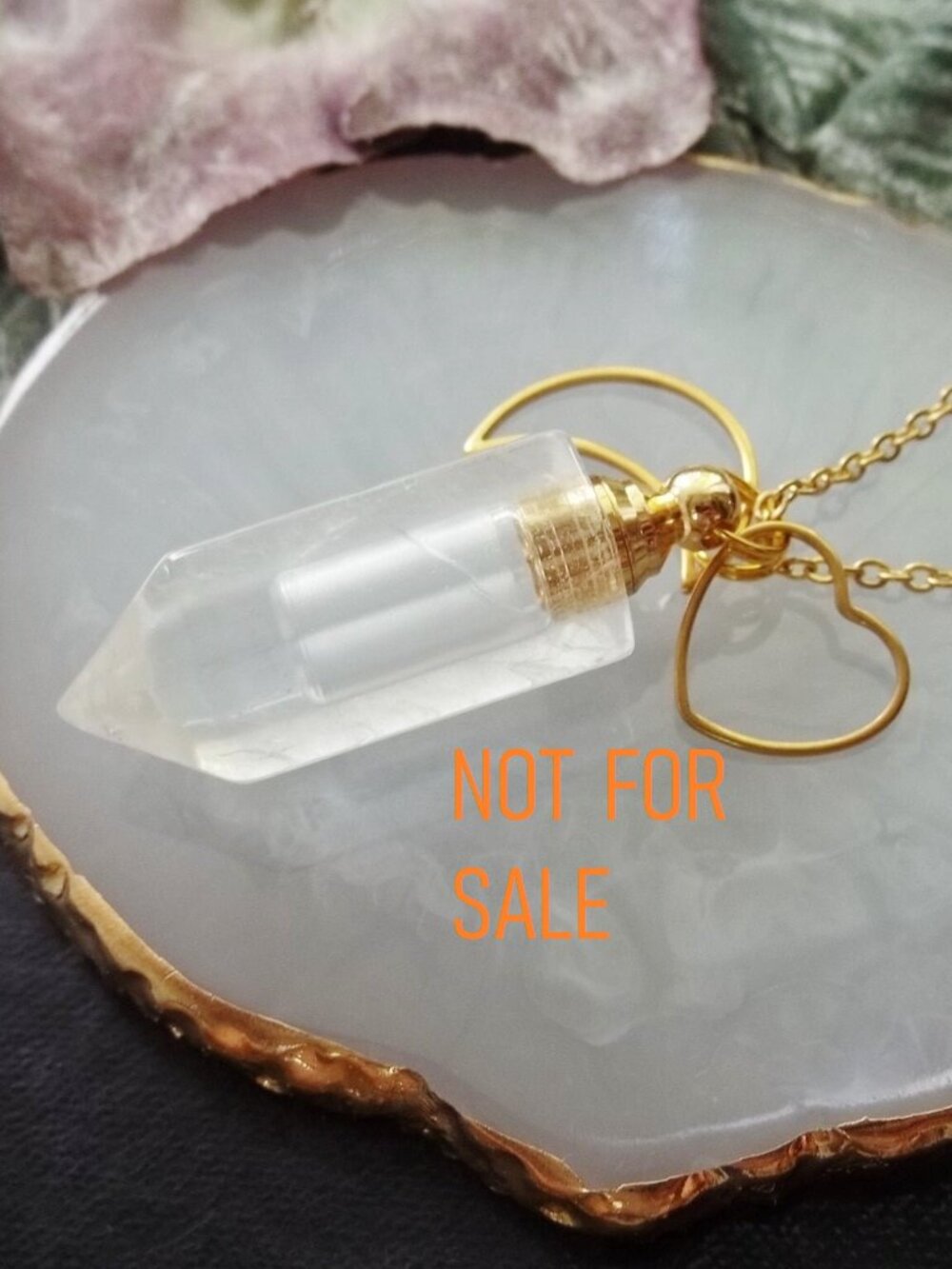 🎁 FREE WITH PURCHASE - NOT FOR SALE (see description) Crystal Quartz Necklace